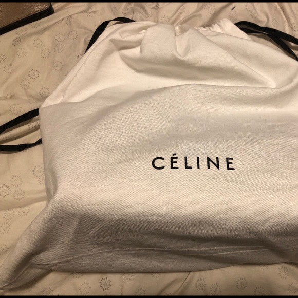Celine Trapeze Handbag, black and white - Picture 4 of 6